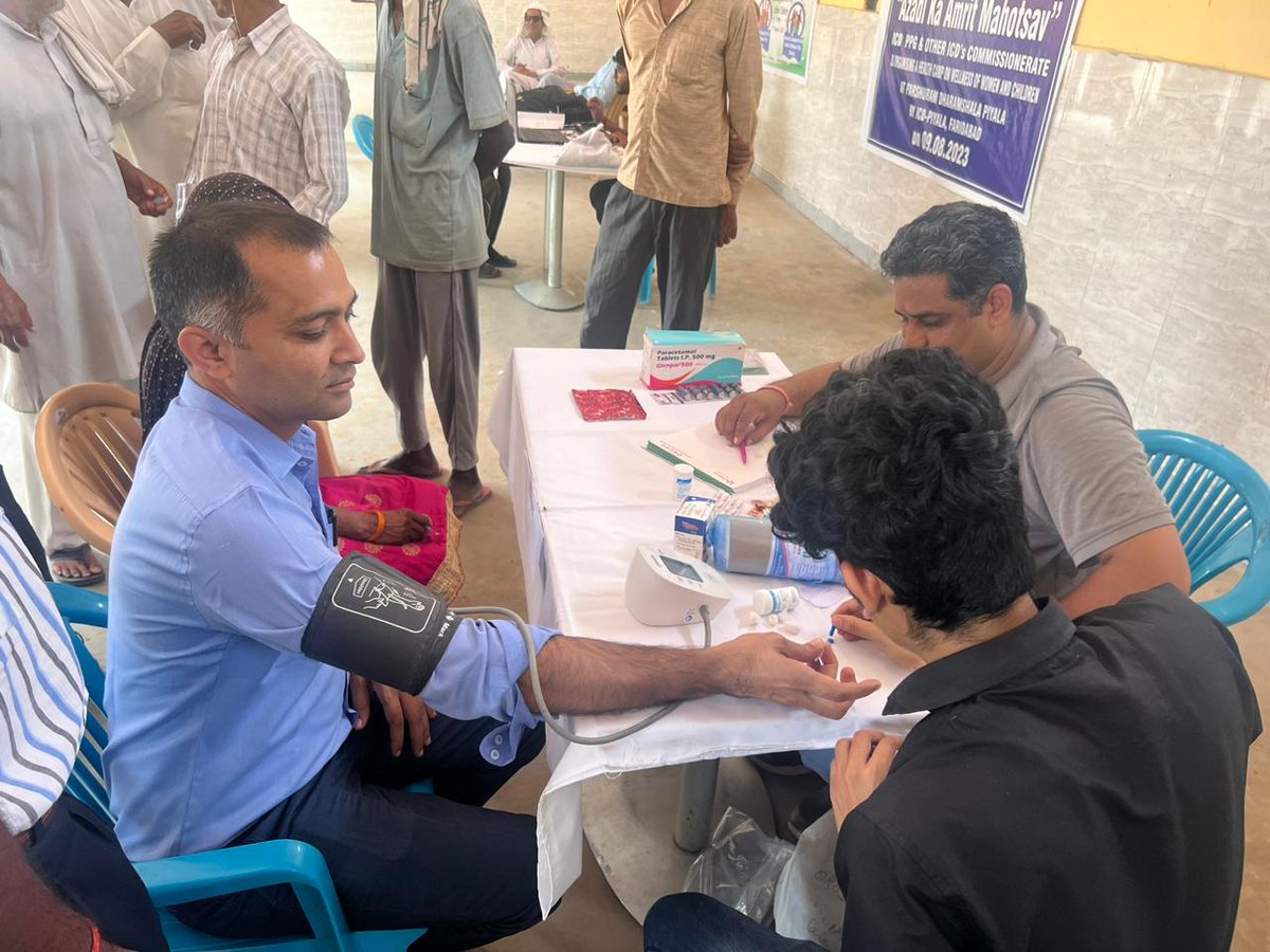 icdppg's tweet photo. As part of #AjadiKaAmritMahotsav, ICD Piyala of PPG Commissionerate held a wellness camp focused on the health of women and children, providing health check-ups and care. Celebrating health and a brighter future! 🌟 #PrioritizingWellness #EmpowermentThroughHealth" https://t.co/diW3wrYYUB