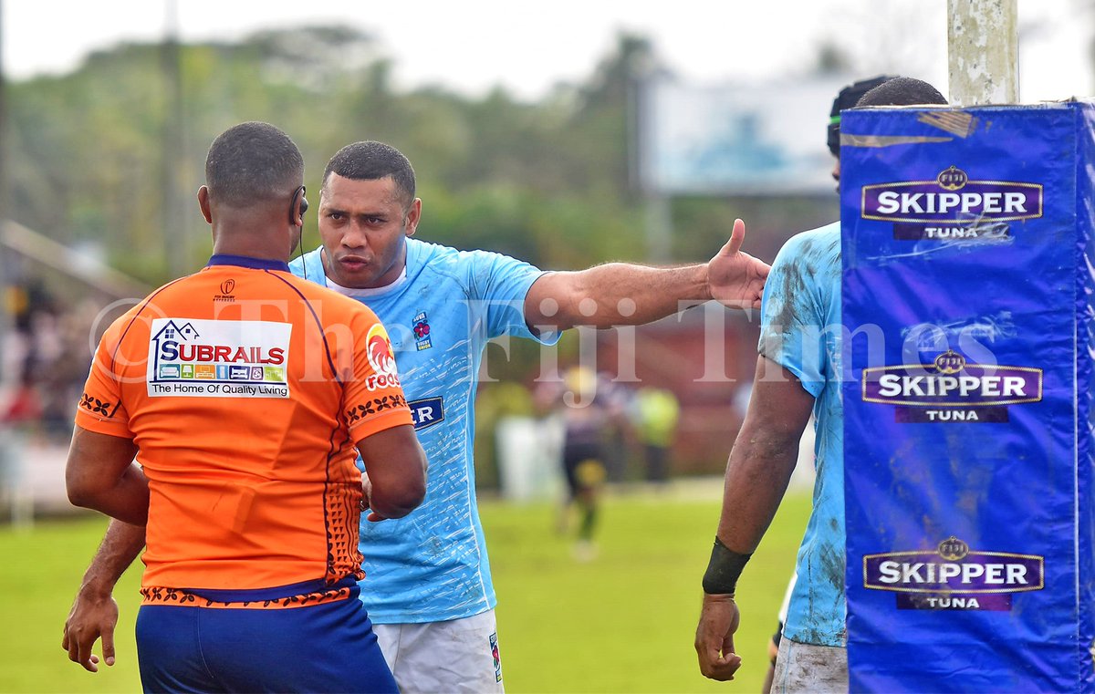 fijitimes's tweet image. #SKIPPERCUP | Naitasiri fought back in the second half of the Skipper Cup round five match to draw 23-all against FMF Suva at Ratu Cakobau Park in Nausori yesterday.

Read more here: fijitimes.com/top-of-the-tab…

📸 JONA KONATACI

#TimesSports #FijiNews #FijiRugby