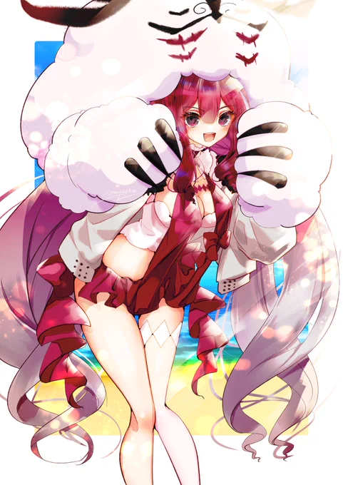 水着バーヴァンシー ミコケルちゃんー!! めちゃくちゃ可愛い  #FGO