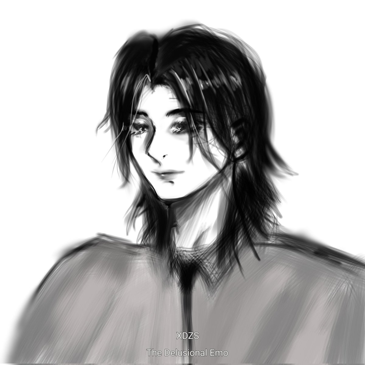 XiaZeiad's tweet photo. I present to you, a fast sketch of my President Fei.

#Feidu #priest0613生日快乐 #SilentReading #MoDu https://t.co/bH8yrgPpxU