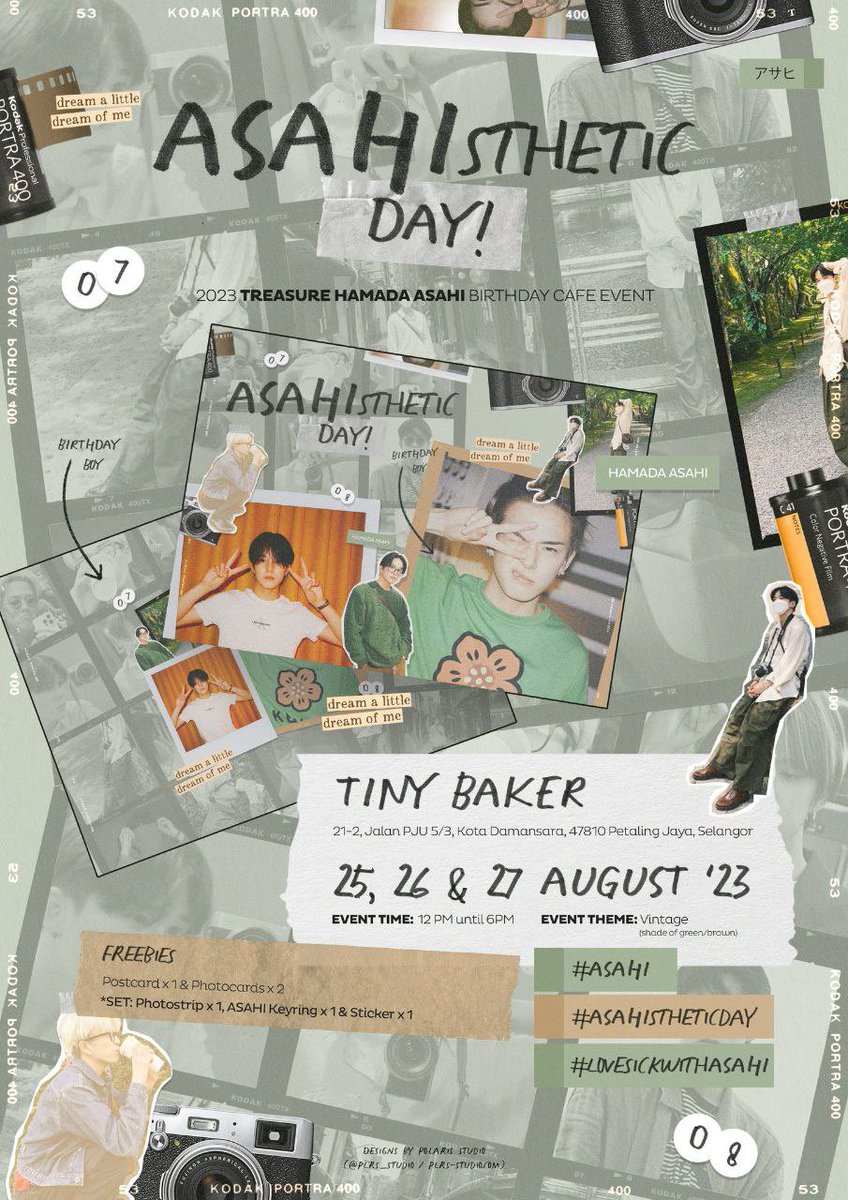 jihanoonaa's tweet photo. Calling all MY Sunlights &amp; TeuMY 🇲🇾
 YOU ARE INVITED TO #ASAHIstheticDay

🗓 25, 26, 27 Aug 2023 
🕙 12pm-6pm
📍Tiny Baker@Kota Damansara(near MRT Surian)

Organizer by @puffydamie
Google form will upload later! 
Book your slot! Any inquiry can hit her dm #ASAHI #AsahiShineInKL https://t.co/8iC0cKntEB