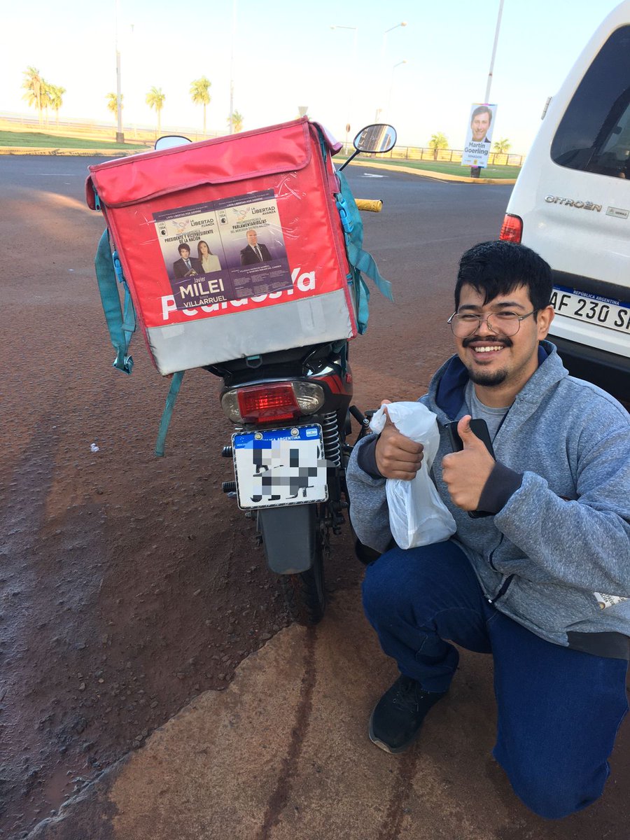 Misiones tb con los deliverys de la libertad!