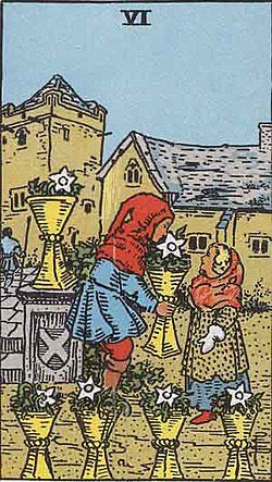 Card of the day: Six of Cups 

The Six of Cups invites you to get in touch with your inner child and experience the fun, freedom and innocence, that comes from being a young child again. Have an enjoyable, Sunday! 

#tarot #cardoftheday #fun #spontaneity #memories #sixofcups