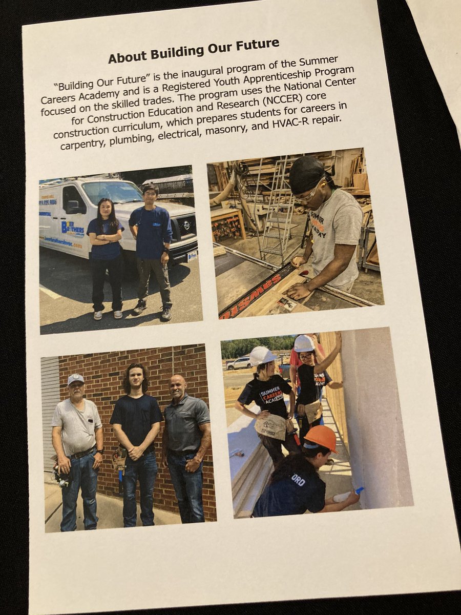 Micara Lewis-Sessoms (@52micara) on Twitter photo Congratulations to the newest graduates of the 2023 Summer Careers Academy Pre-apprenticeship program! #chapelhill #orangecountync #durhamtech <a href="/CarolinaChamber/">The Chamber</a> Congratulations to the newest graduates of the 2023 Summer Careers Academy Pre-apprenticeship program! #chapelhill #orangecountync #durhamtech <a href="/CarolinaChamber/">The Chamber</a>