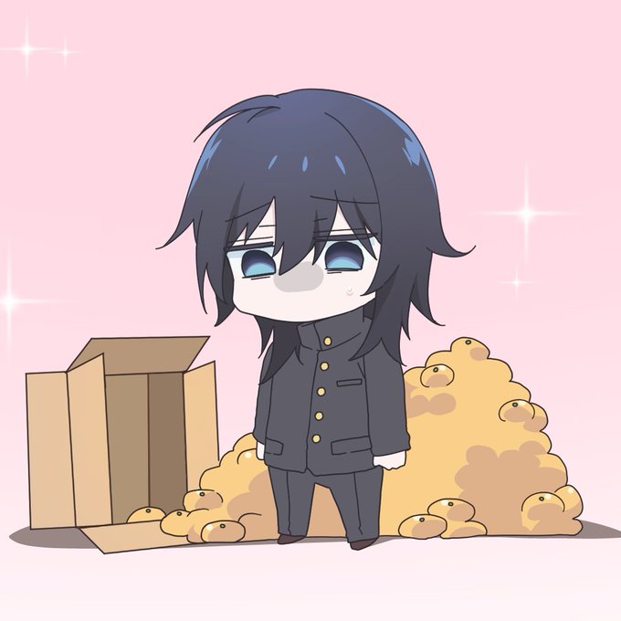 「black hair cardboard box」 illustration images(Latest)