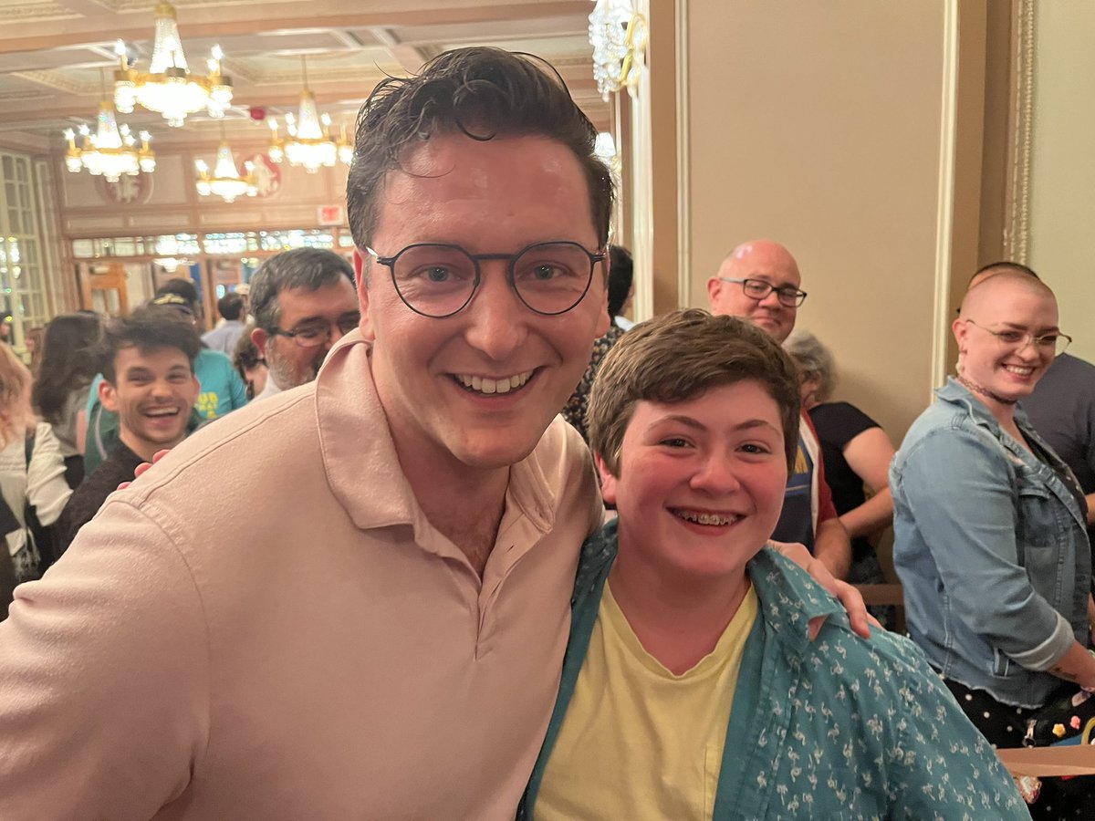 MazzNJ's tweet image. When Morgan met Finn #HDTGM #paulscheer #philly