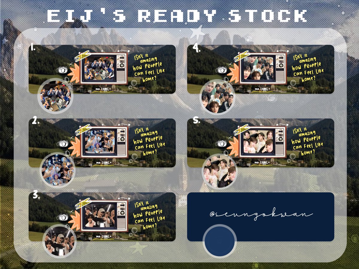 seungokwan's tweet photo. a retweet would be appreciated! 𓏲 

hellooo! aku ada layout ready stock boy group only https://t.co/18GlCOjMTE /ea ❕ Payment available Qris. Grab it fast trough my dm now!! 🧚🏻🍃

#zonauang https://t.co/ibZNuKYgQ1