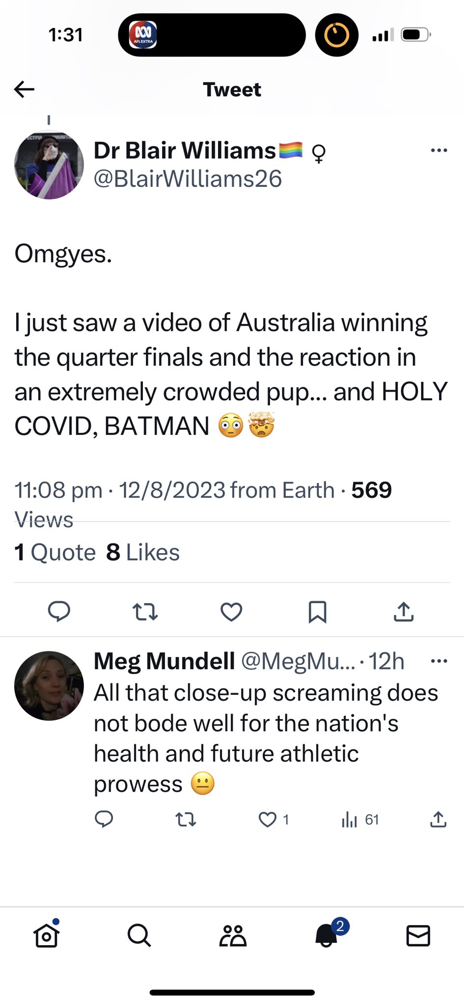 Travel in 2024 on X: And the second most miserable take for today goes to Blair  Williams. t.coSUtSFULZOo  X