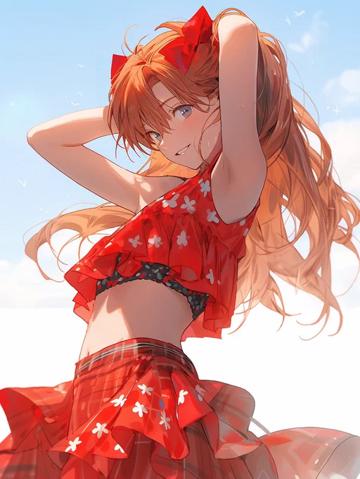 74日目、夏の海辺 #100日空想アスカ