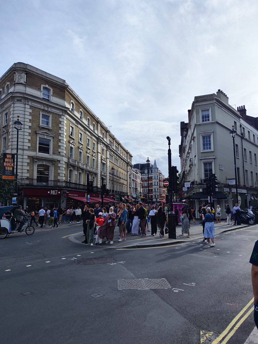 #London these days is a nightmare.