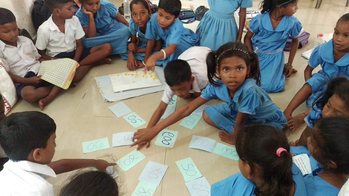 Post 1:  Our hearts are brimming with joy as we engage with these bright young minds, nurturing a playful and inspiring learning environment.

Post 2: 🔢 Mastering Math with the Power of Number and Mathematics  @IDRF_US @Pratham_India @ShikshaLokam @questalliance @CSF_India