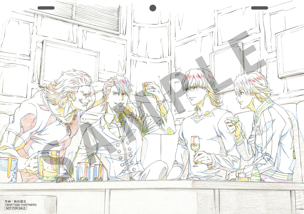 TIGER & BUNNY 直筆イラスト色紙 TIGER & BUNNY on X:
