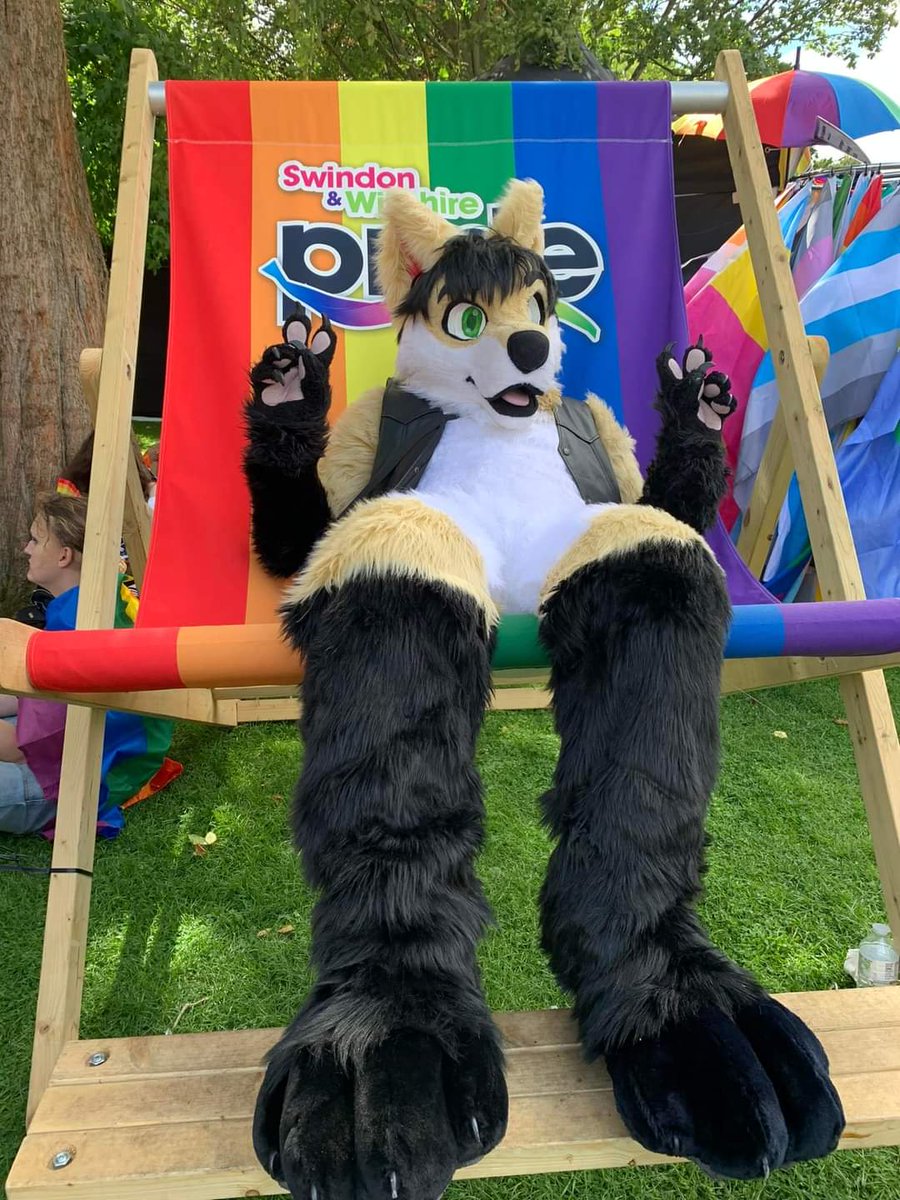 Had a great time at Swindon pride today such a good day 😊💙