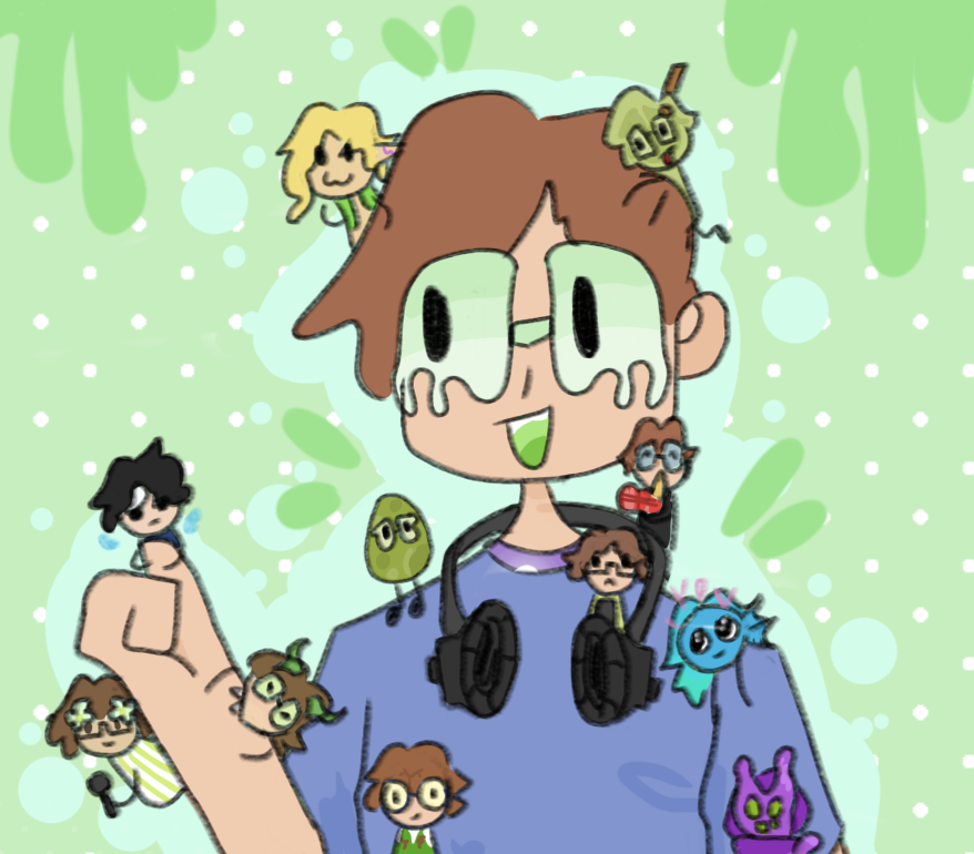 1ts_kitti's tweet photo. HAPPY BIRTHDAY SLIMECICLE!!! 
The absolute GOOEY. GUY.    #slimeciclefanart #DiaSlime #charlieslimecicle https://t.co/9fiOnbBrCM