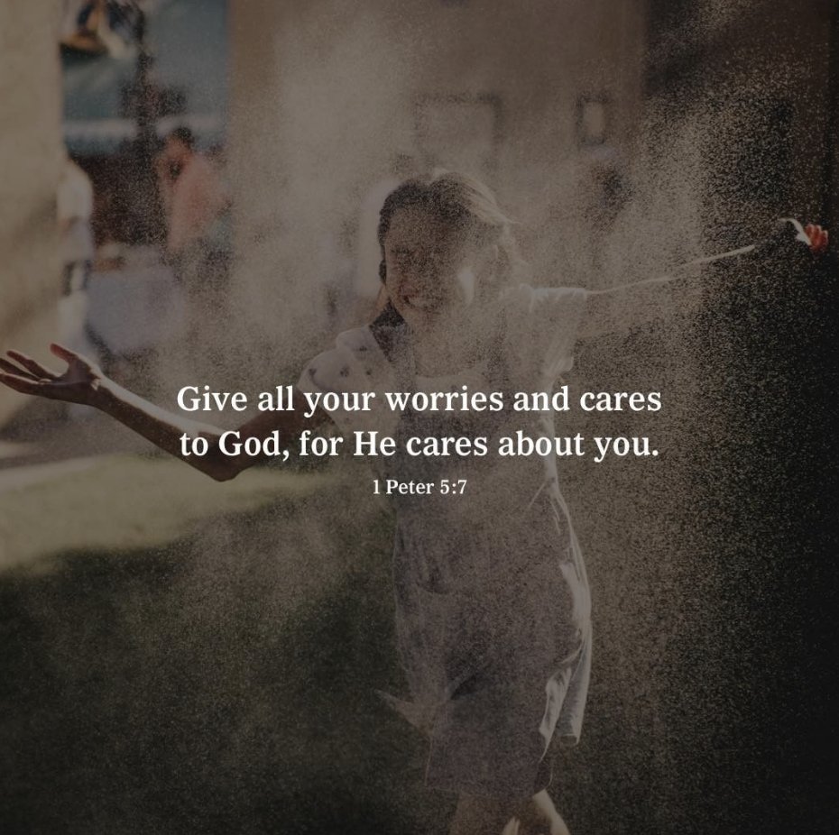 johnortberg's tweet photo. God cares deeply for you and all that you are facing. Give your burden to Him. #votd #bibleverse #Bible #scripture #becomenew #verse https://t.co/Z5UTXxGLH3