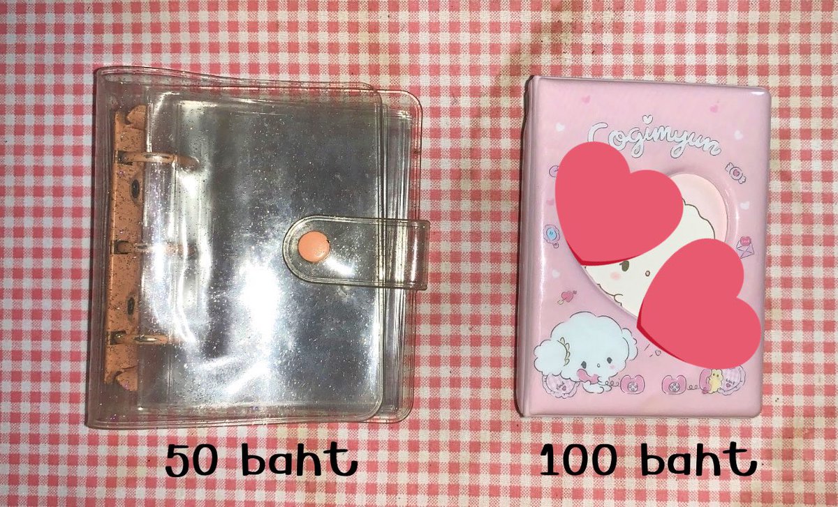 แฟ้มเก็บการ์ด พร้อมส่ง
•Collect book สีใส สีถลอกนิดหน่อย 40  baht .

ส่งฟรีคับ🪄
#ตลาดนัดsanrio #แฟ้มเก็บการ์ด #แฟ้มการ์ด #collectbook #ตลาดนัดแฟ้มเก็บการ์ด #แฟ้มใส่การ์ด