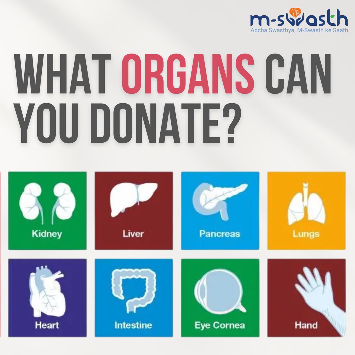 m_swasth's tweet photo. "Donate life, gift hope: World Organ Donation Day." 
Please click on this link to pledge your organs and save lives :- https://t.co/rebunAHdHl

#DonateLife
#OrganDonation #GiveHope
#BeAHero #GiftOfLife
#SaveLives #OrganDonor
#CircleOfLife #Healthcare #Mswasth https://t.co/ofFhNANuYK