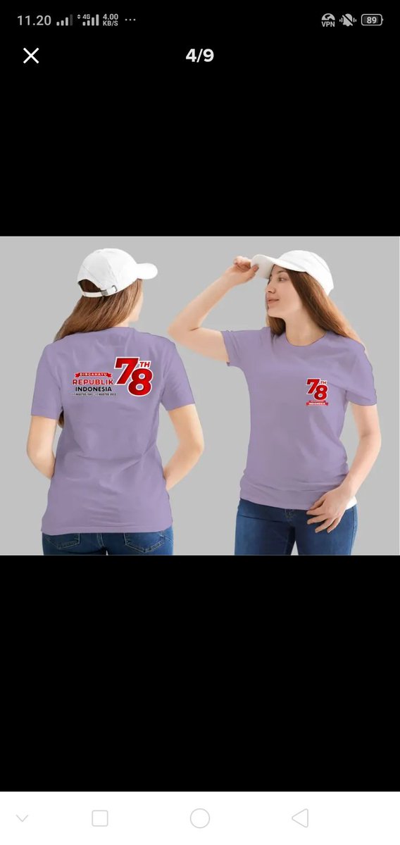 tapay564557491's tweet photo. KAOS OBLONG WANITA DISTRO GAMBAR DEPAN BELAKANG DIRGAHAYU INDONESIA 78TH UNISEX T-SHIRT hanya Rp33.000 - 51.898!

Disini👉https://t.co/ZBOgCp26eR https://t.co/yUeaDYF9OV