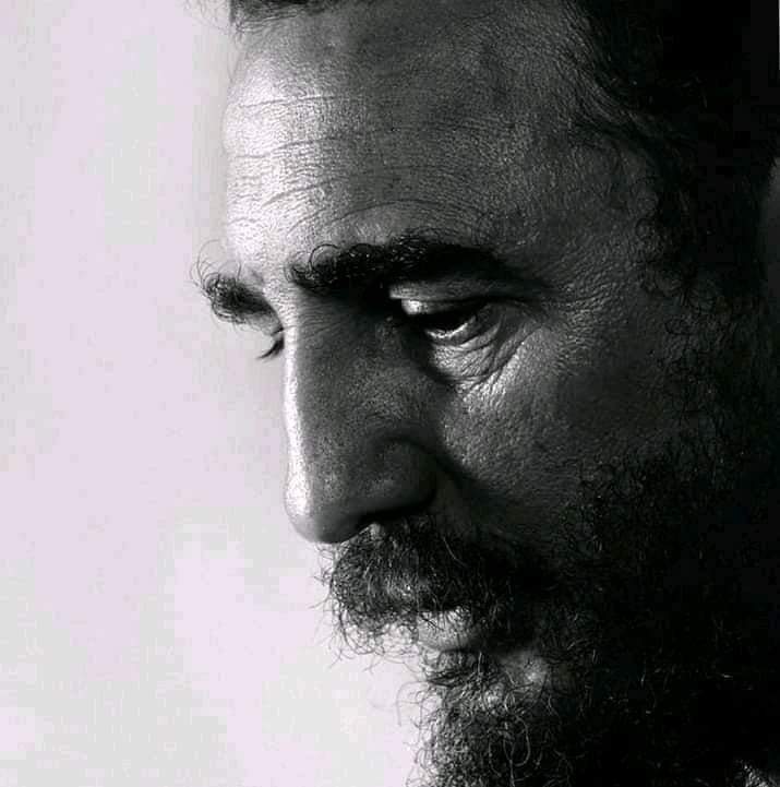 Qué soñador no te abraza 
si soñar en ti fue innato 
¿Quién no cuida tu retrato
 en un lugar de la casa? 
¡Cuánto valor y coraza!
 ¡Cuánta ética vibrante! 
¡Cuánta historia desafiante! 
¡Cuánta pasión, cuánta lucha! 
Y solo un grito se escucha:
 Hasta siempre, Comandante.
#Fidel