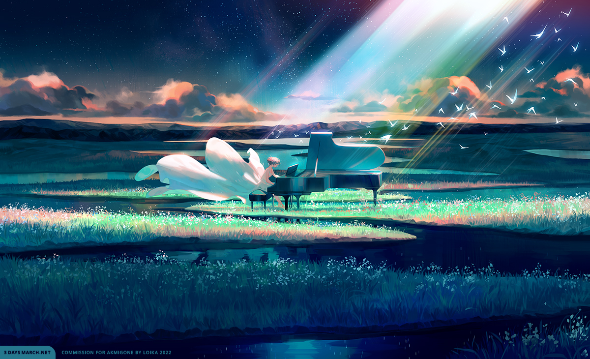 loika's tweet photo. fun comm from a while back 🎶 https://t.co/nOg370QE1s