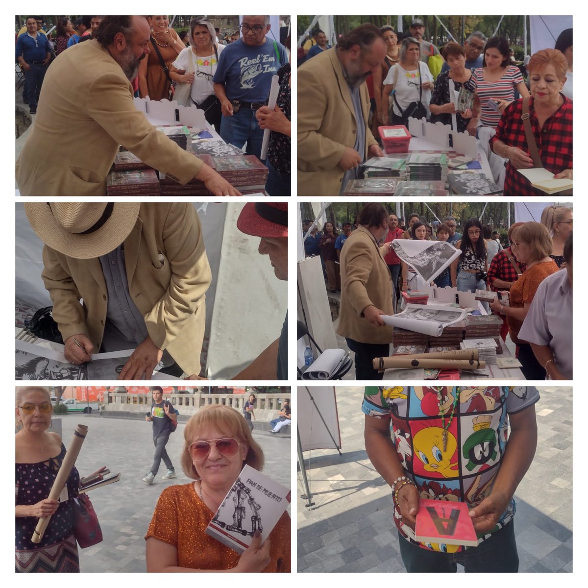 Hoy la Chula estuvo en La Alameda. Leímos, hablamos con la gente, llevamos gráfica y regalamos libros de Mantarraya Ediciones, bajo la dirección de <a href="/manchadetinto/">A. María Calera-Grobet</a> . Muy pronto en otros puntos de las Ciudad. #LaChula #lachulasigue #lachulaviajera #culturacdmx #alameda