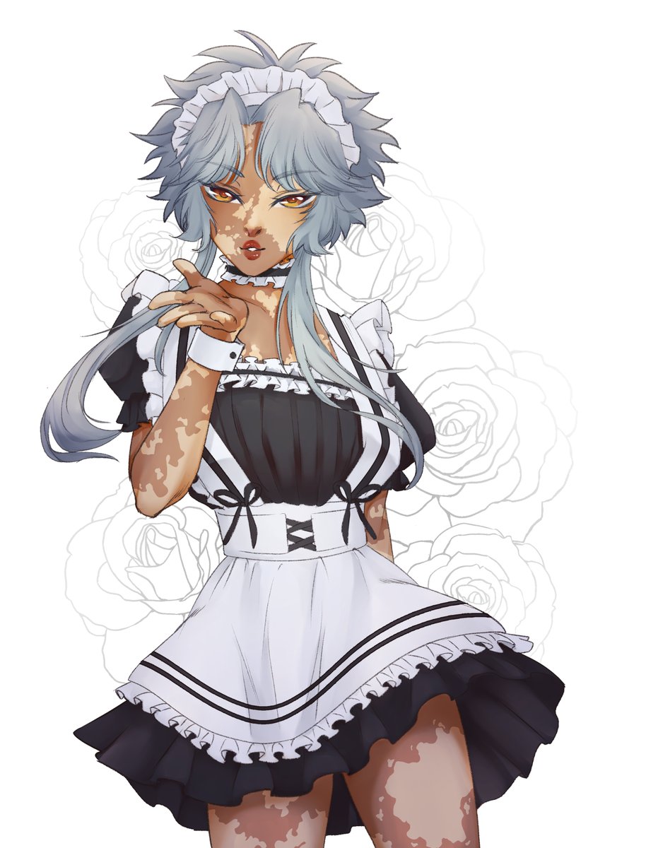 yoko_vishant's tweet photo. Being a wizard is not that easy I'm always looking for new ways to make money... I mean, Welcome back master

#vishallery #drawing #vtuber #maid https://t.co/Gc7htd59G1