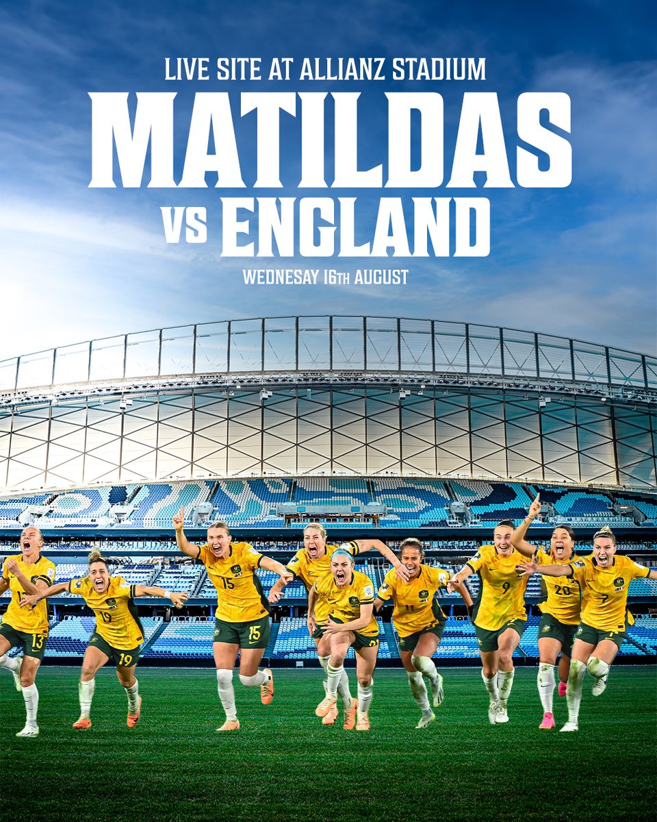 It’s the biggest football match we’ve ever seen in Australia.

Can’t get a ticket to <a href="/AccorStadium/">Accor Stadium</a>? We’ll see you here Wednesday night 🤝