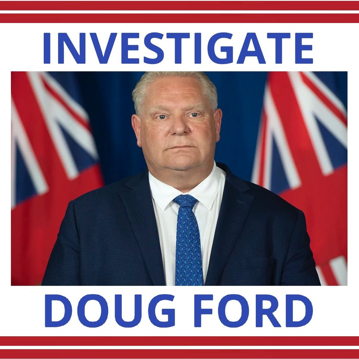 We need an investigation into Doug Ford's Greenbelt scandal. RT if you agree.