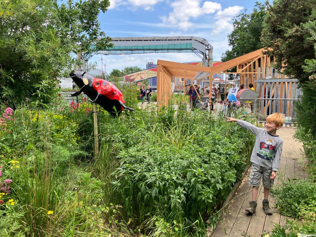 _DoodlingAround's tweet photo. If you’re looking for a rewarding nature walk this summer take a trip to @CodyDock where I’m a resident artist. 

Enjoy the views, cafe and wildlife &amp; look out for these sculptures I created with local school children commissioned for #TheWildEscape @artfund 
🦭🐞🦇

#LNPCranger https://t.co/WXqeoWSfOk