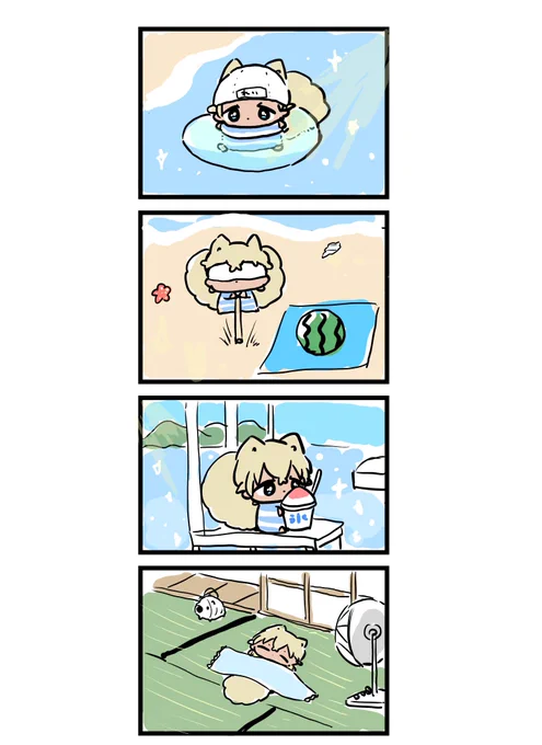 夏休み🦊 