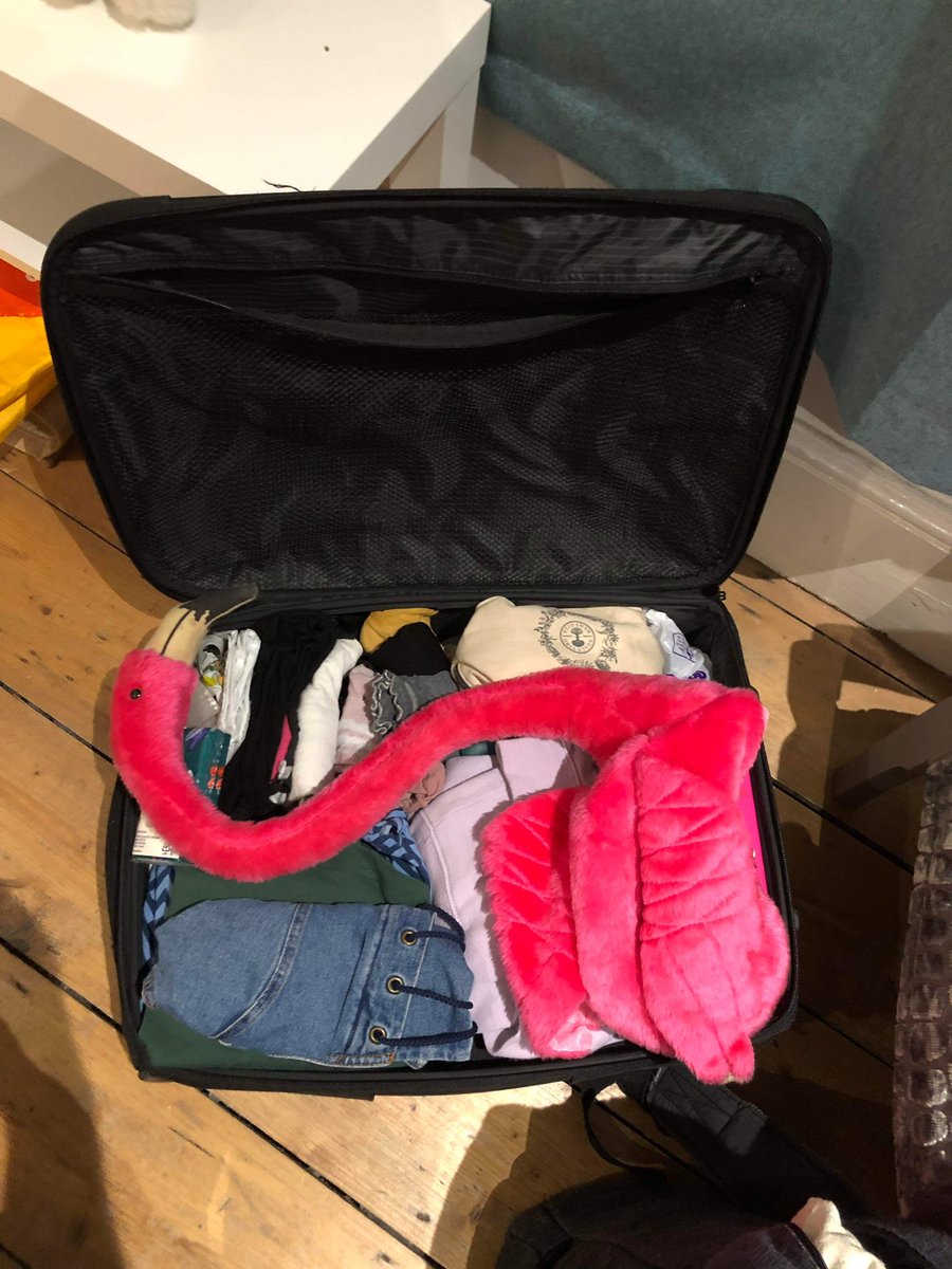 <a href="/edfringe/">Edinburgh Festival Fringe</a> we’re coming for you! And we’ve packed all the essentials: clothes, toiletries and flamingo hat 🦩

Fringe artists what random items are you bringing with you?

#edfringe23 #edfringe #greensidefamily #fillyerboots #quickflyer
