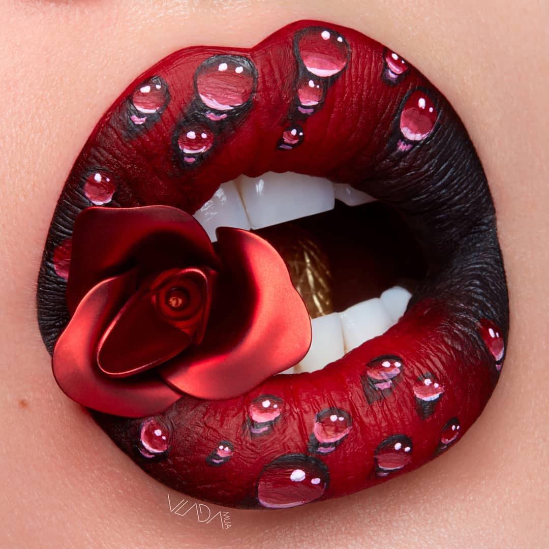 FashionVok's tweet photo. Turning lips into canvases, creating art that speaks without words. Lip art is more than makeup; it's a masterpiece of self-expression. 💄🎨 
#LipArt
#MakeupMasterpiece
#ExpressYourself
#FashionVok https://t.co/zzetwgnogM