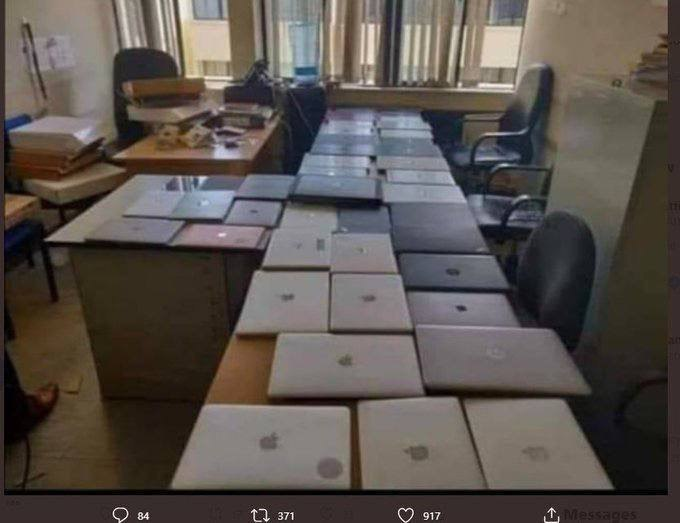 JackStr42679640's tweet photo. These are the computers from J6 operation. 

We have it all. 

Capt Kyle https://t.co/GzKvEu7PO1