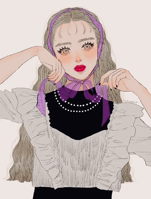 313ありがとうございます…!たくさん見てもらえて嬉しい!インスタに載せた色違いも載せますねこっちも結構好き。 
