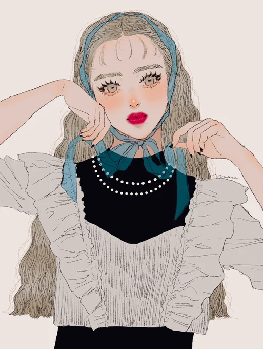 313ありがとうございます…!たくさん見てもらえて嬉しい!インスタに載せた色違いも載せますねこっちも結構好き。 