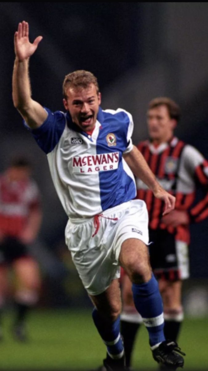 rjsagar's tweet image. Happy Birthday to the greatest #rovers player of all time (imho) @alanshearer  🔵⚪️  #legend