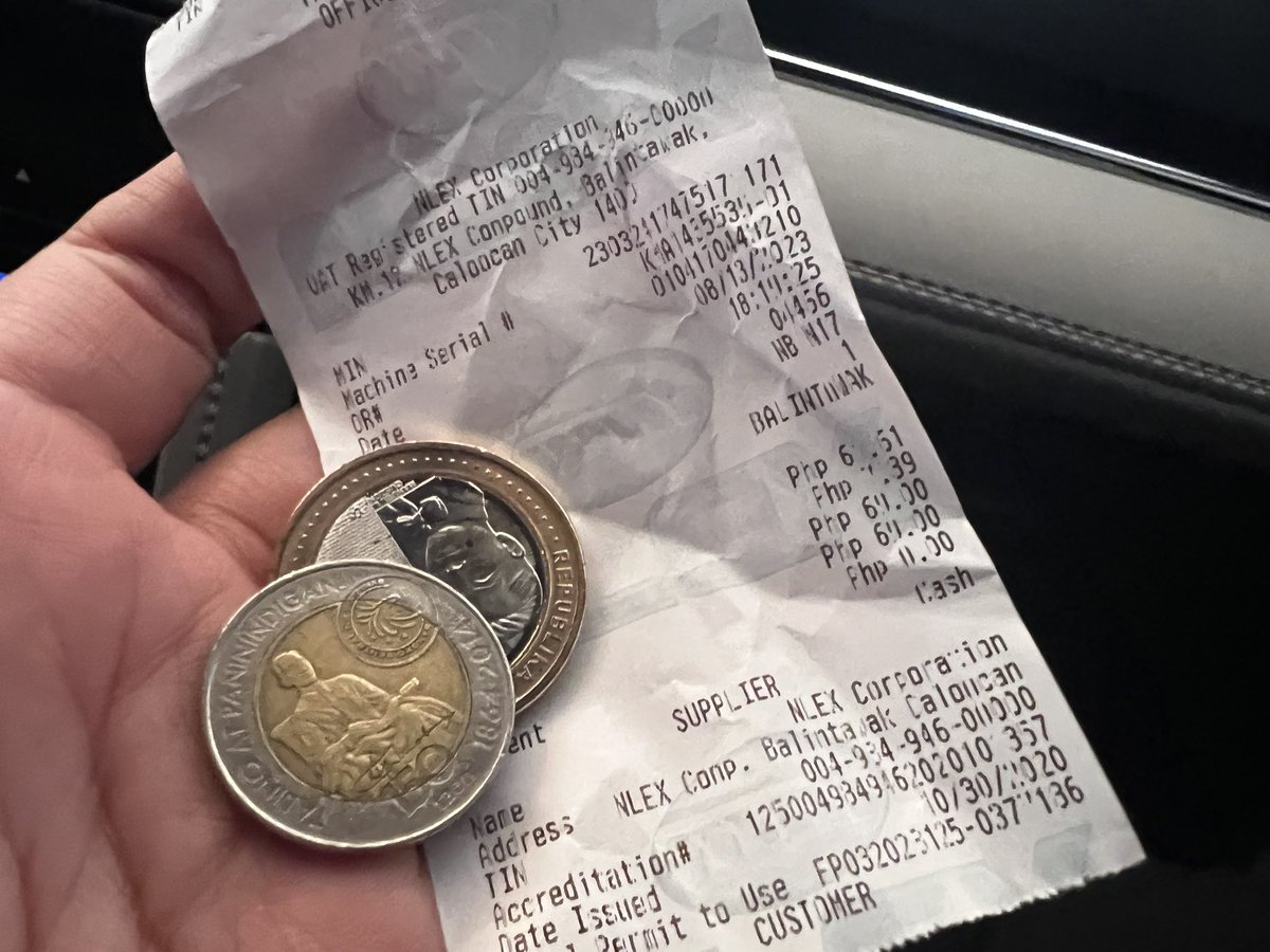 Akala ko sa tindahan lang kulang o kendi ang sukli, pati pala sa <a href="/NLEXexpressways/">NLEX Corporation</a> di kumpleto magsukli? Paano kung maraming piso ang hindi ninyo sinuklian ng tama?