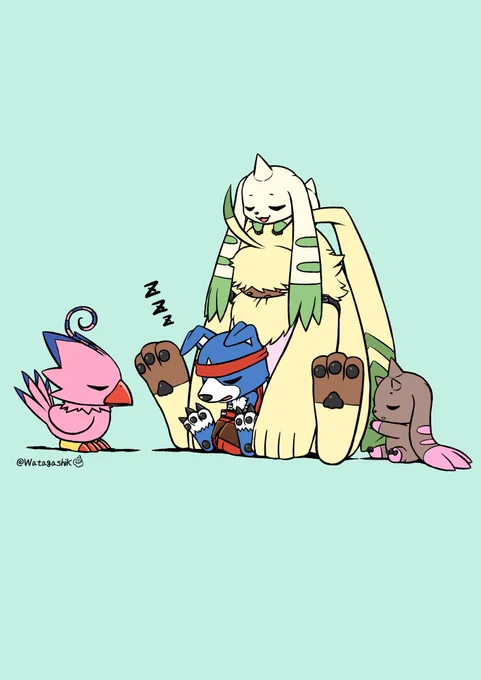 zzz... #デジモン #Digimon