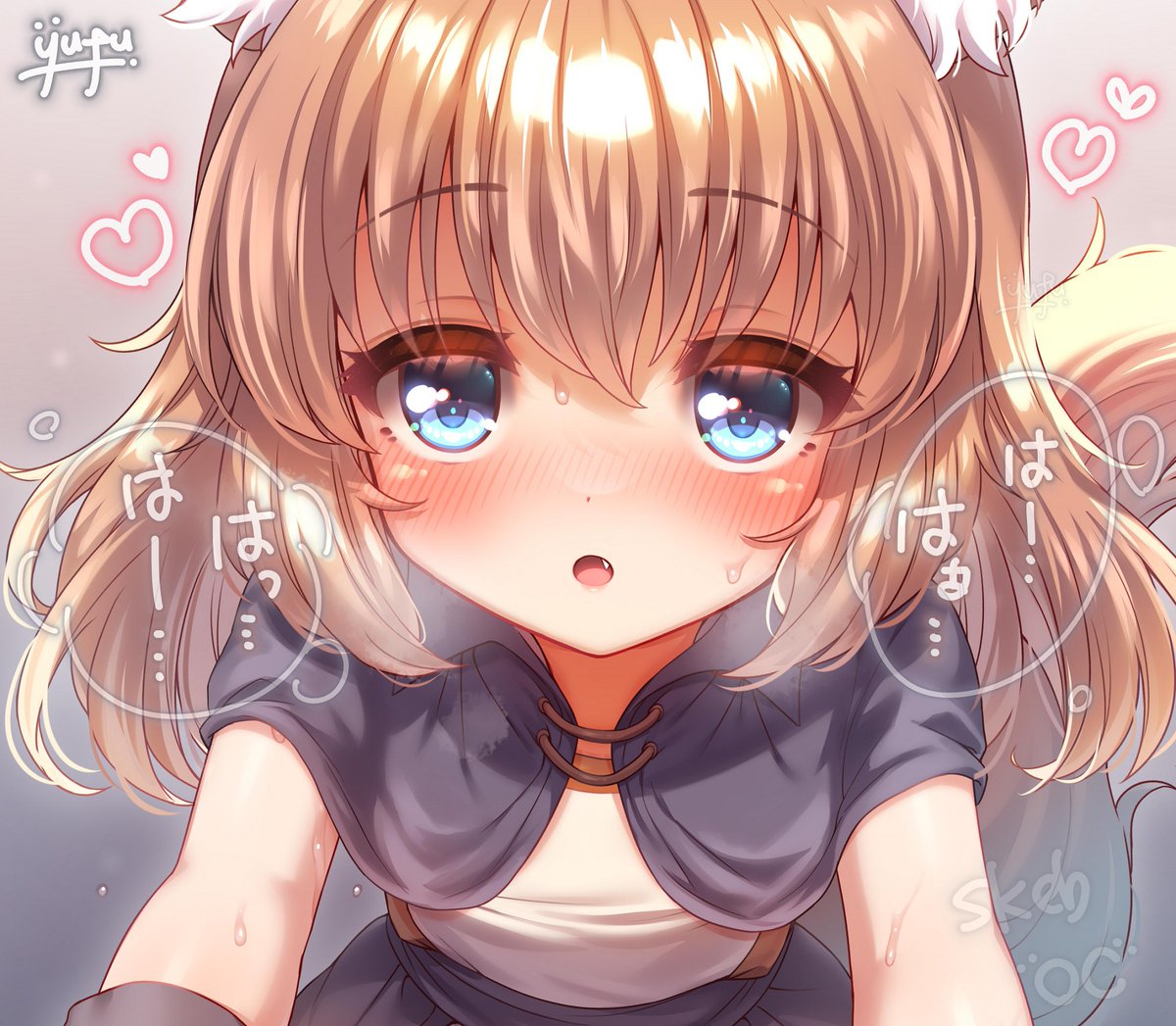 【Commission】
ボールで遊ぶ元気なオオカミちゃん✨ 