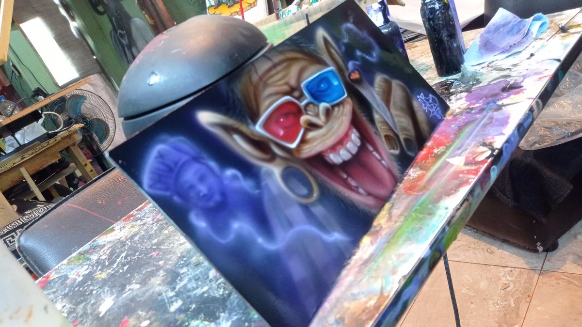 mrjoed87's tweet photo. Trabajo de aerografia en placa para carro #aerografiamonterrey #airbrush #sinplantillas https://t.co/zpZhmJhVHm