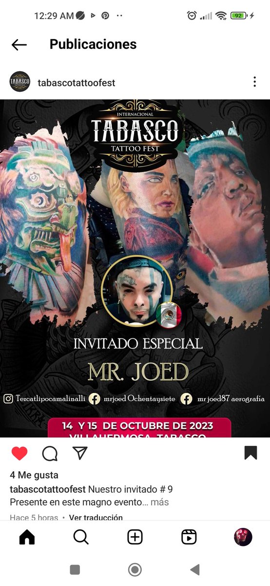 mrjoed87's tweet photo. #expotatuajetabasco #mictlantattooestudio https://t.co/9l3XQSeotj