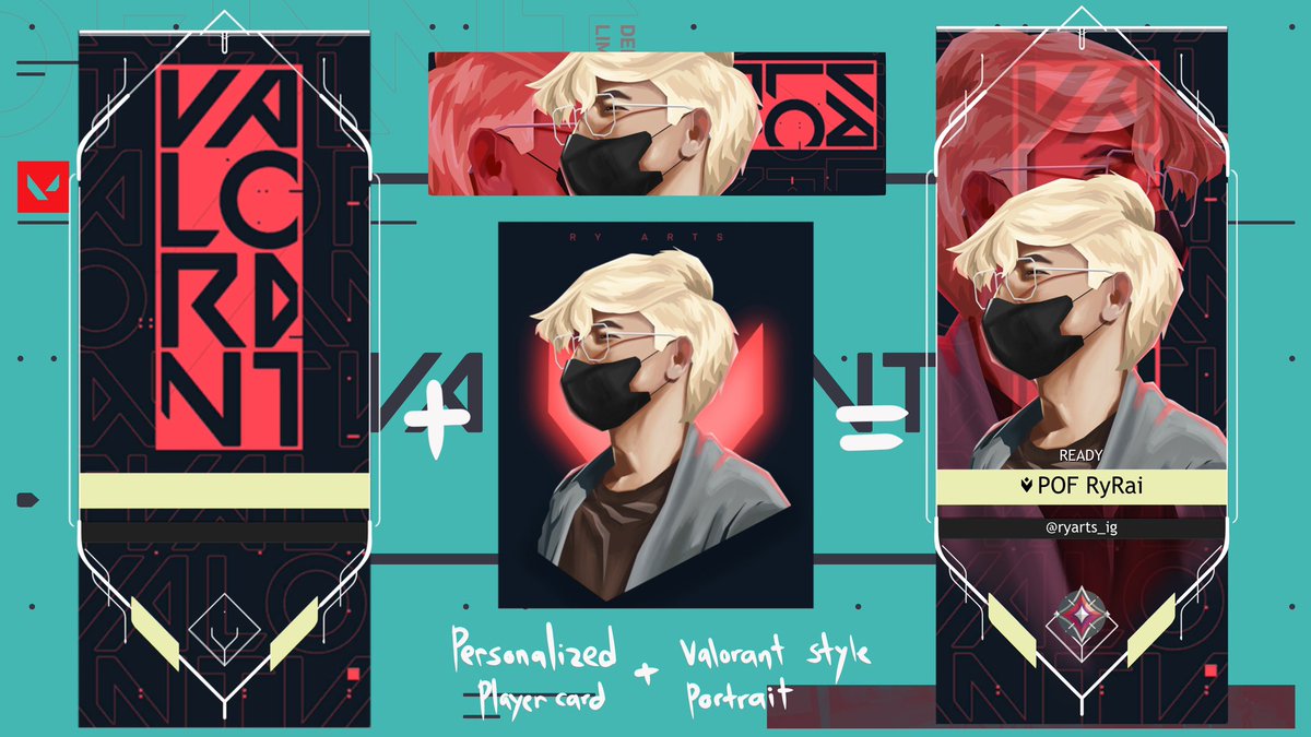 RyanLuiseMNL's tweet photo. Personalized valorant player card. 🔥
Template and portrait made by me.
#commisionsopen #commissionsopen #Commission #procreate #procreateart #ryarts #VALORANT #valorant #ValorantArt #VALORANTChampions #VALORANTfanart https://t.co/1PiodHI8Ui