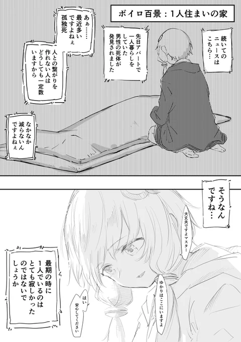 ボイロ百景:1人住まいの家