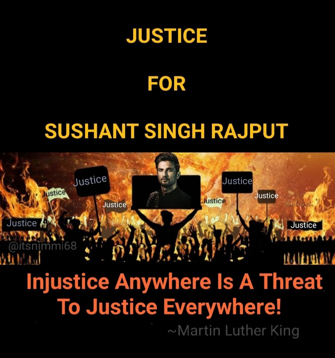 IMNimmi68's tweet photo. 1155Days of Injustice 2  #SushantSinghRajput‼️

1089Days of #CBI4SSR ‼️

Where's 
#JusticeForSushantSinghRajput ⁉️

@PMOIndia @HMOIndia 
@Copsview @MLJ_GoI @CBIHeadquarters @DoPTGoI @rashtrapatibhvn @arjunrammeghwal

Justice4SSR Inevitable https://t.co/99yPVtOpQj