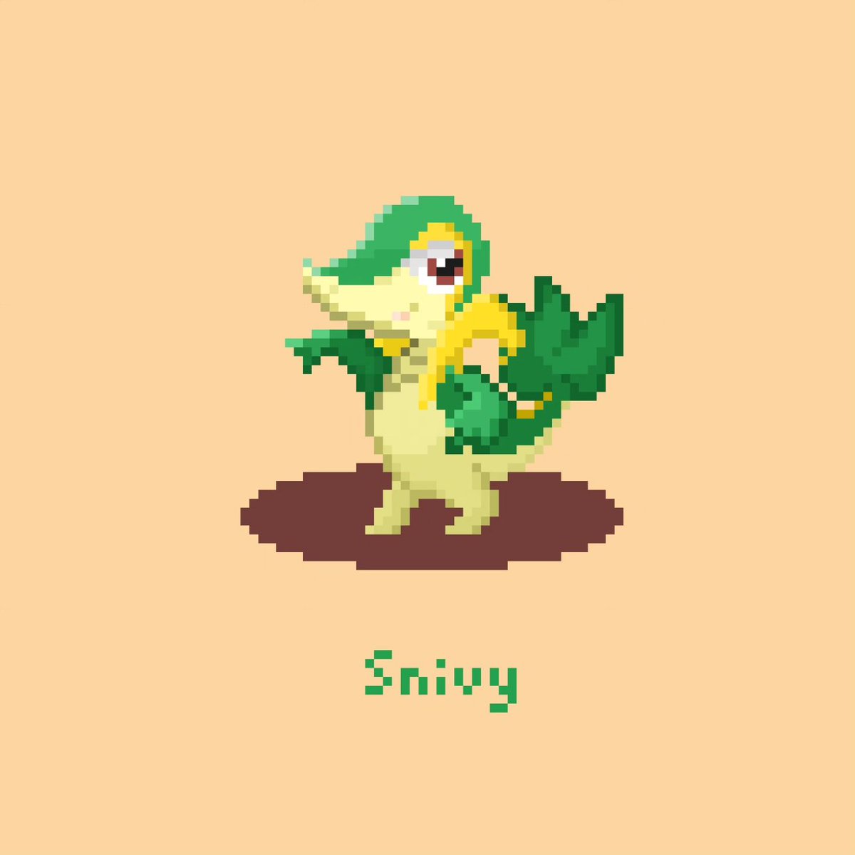 kei_pixel's tweet photo. ツタージャ描きました。

#ドット絵 #pixelart #ポケモン https://t.co/6AMXdyx3wH
