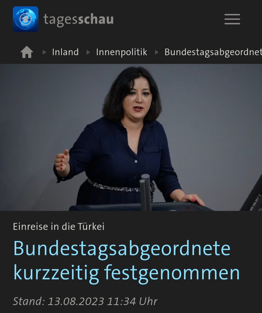 Gökay Akbulut MdB tweet media