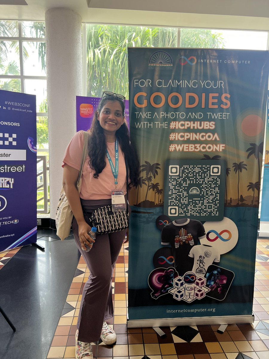 insiyahsk's tweet photo. Day 2 done right ✅

@web3conf_india 

#web3conf #Web3ConfGoa  #Web3ConfIndia  #womeninweb3 #web3inIndia https://t.co/0s5Rh0AvKX