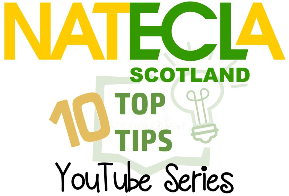 nateclascotland's tweet photo. We've just published another TOP TEN TIPS video. Head over to our YouTube Channel to enjoy Hannah Avison sharing her ideas to get Low Levels Talking: https://t.co/UgggygEtdF
#nateclascotland #esol #youtube #cpd #tentoptips https://t.co/ZweCxMKPpk