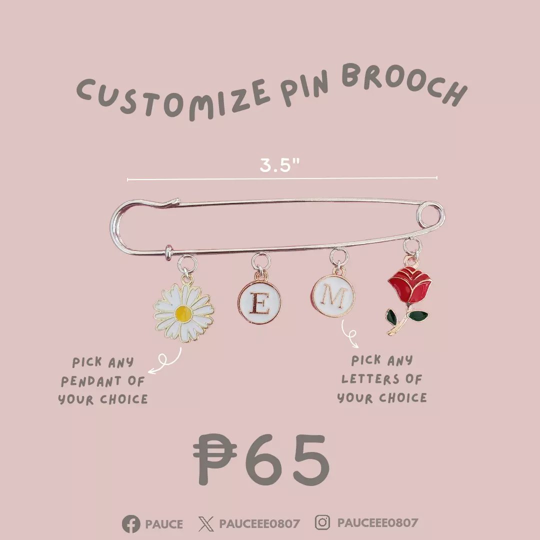 pauceee0807's tweet photo. ˗ˏˋ 𝐂𝐮𝐬𝐭𝐨𝐦𝐢𝐳𝐞 𝐏𝐢𝐧 𝐁𝐫𝐨𝐨𝐜𝐡 ́ˎ˗
We are now accepting customize orders. Kindly message us for more info ♡
#customize #pinbrooch #smallbusinessph #keychaincustom #keychainbusiness https://t.co/RQQzbocsek