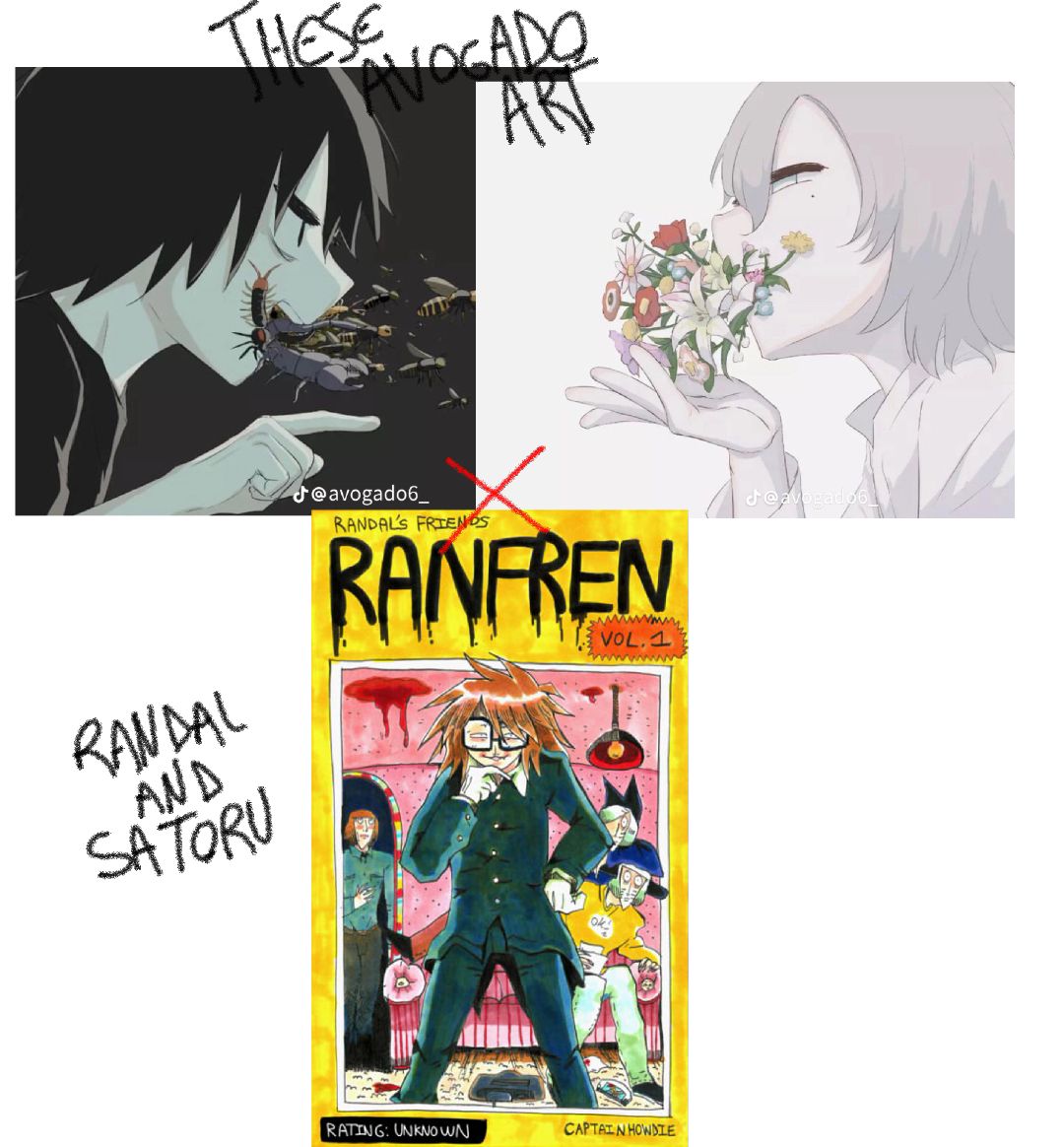 ElsenSupremacy's tweet photo. quise intentar dibujar estos dos dibujos de @avogado6 con randal y satoru,,, a decir verdad me gustó mucho 

#ranfren #randalsfriends #rantoru #ranfrenrantoru #ranfrenrandalivory #ranfrensatorutsukada https://t.co/jIIQSle49j